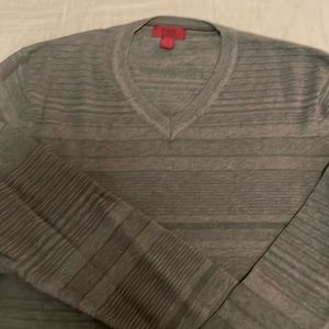 Large, slim fit, Alfani, V-neck, Sweater